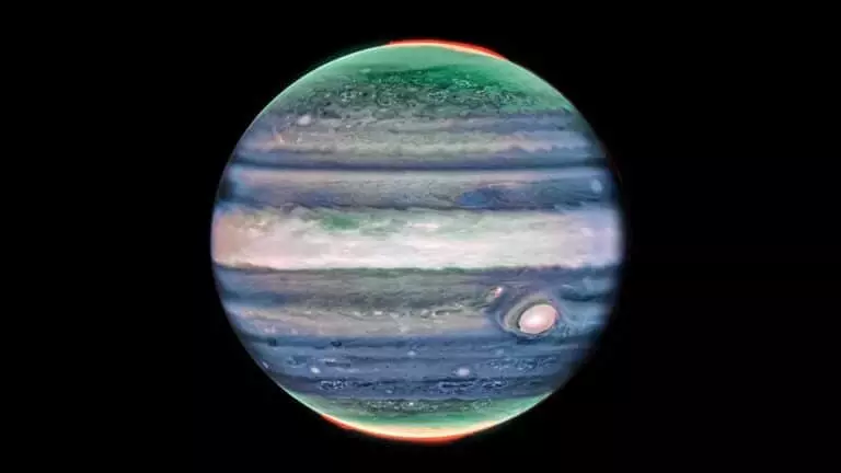 «Джеймс Уэбб» увидел новую особенность Юпитера — широкий и быстрый атмосферный поток