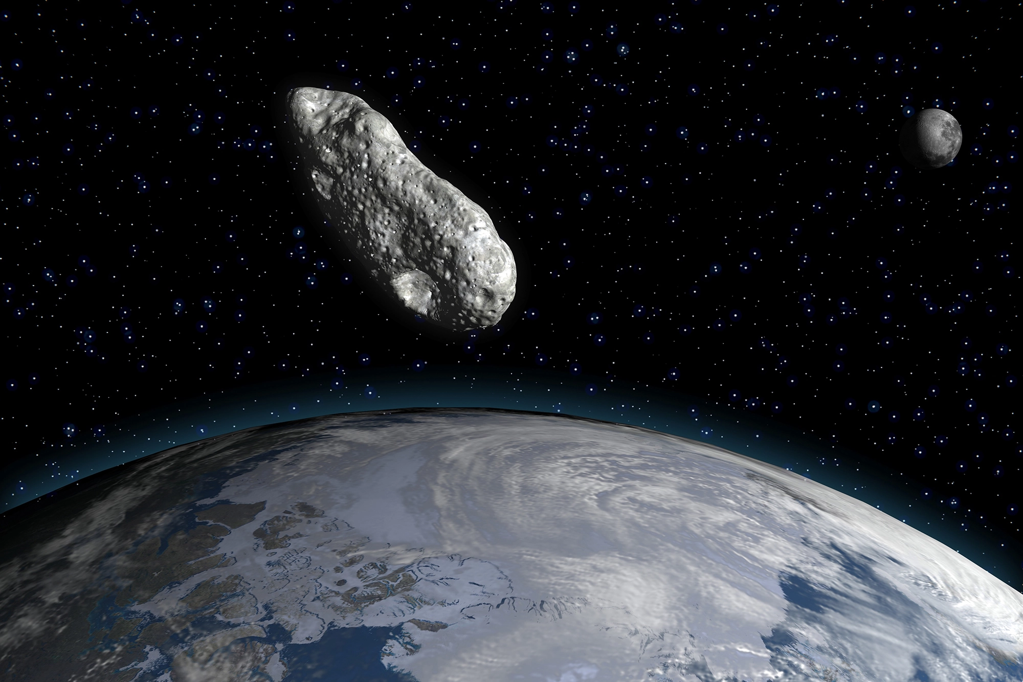 Опасный астероид ворвется на орбиту Земли через неделю