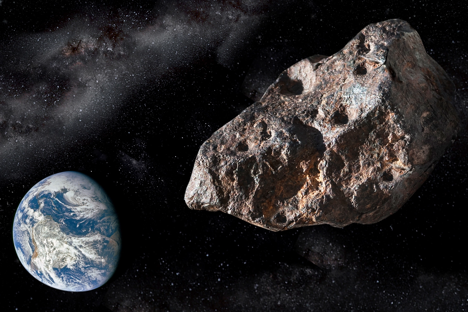 Огромный астероид пролетает мимо Земли - ближе, чем любое другое небесное тело