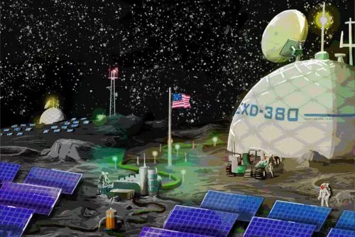 Начата разработка универсальной энергетической системы для первой обитаемой базы на Луне