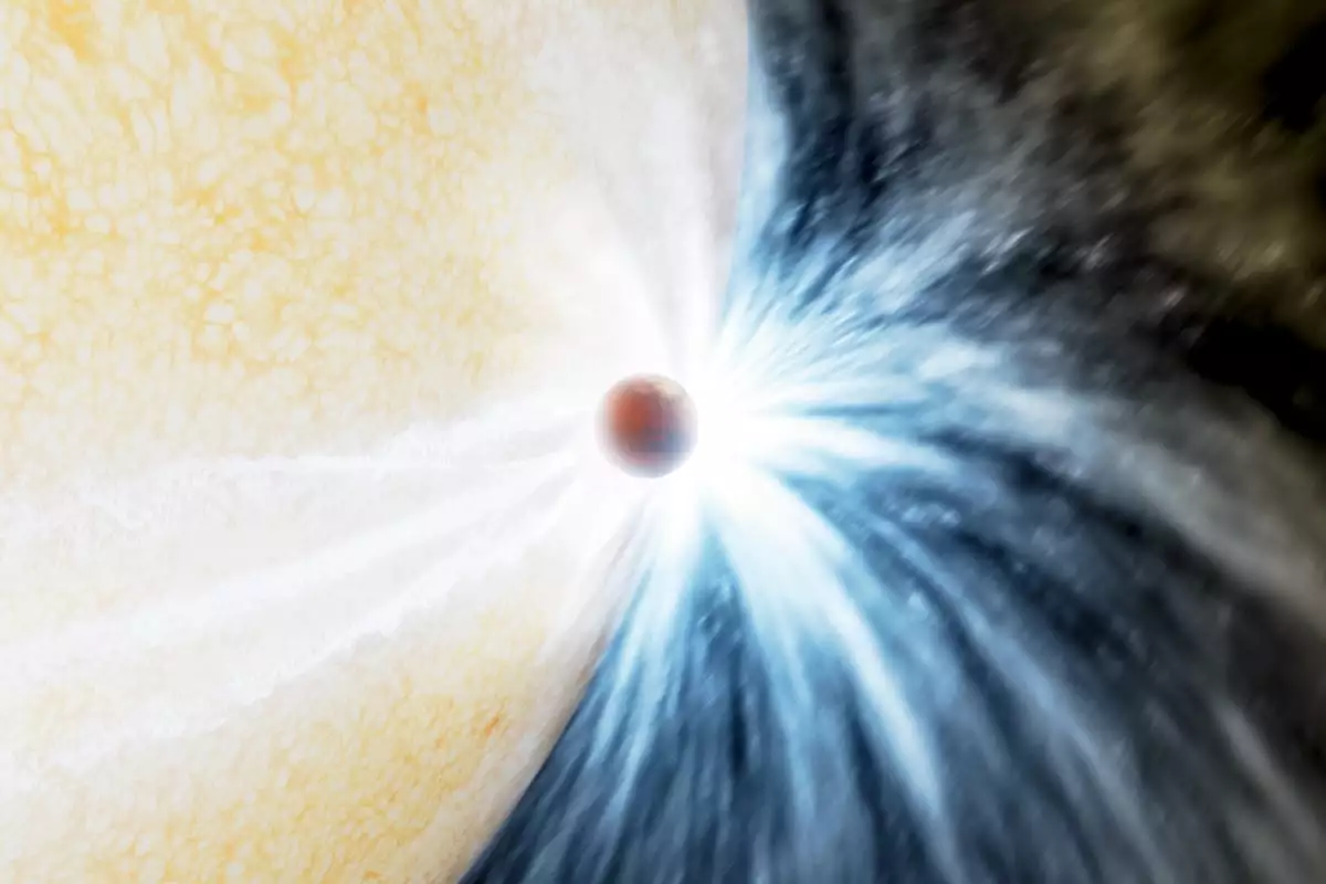 Астрономы впервые наблюдали уничтожение планеты красным гигантом