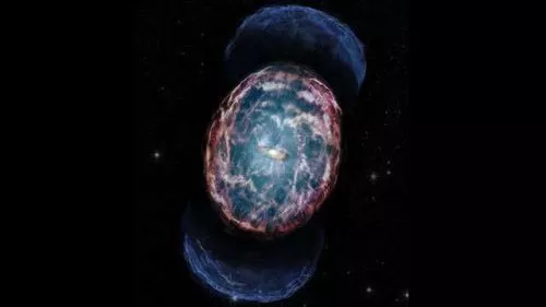 Астрономы впервые в истории увидели «свежие следы» взрыва килоновой