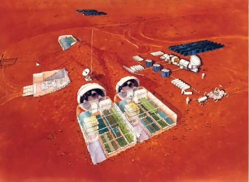 Британский ученый предложил построить на Марсе заповедники земной жизни